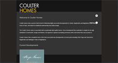 Desktop Screenshot of coulterhomes.co.uk